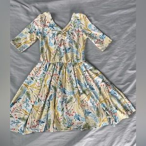 Dot Dot Smile size 7 Floral Ballerina